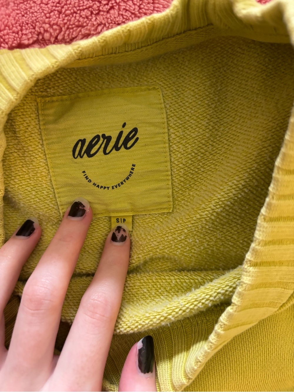 Yellow aerie sweatshirt - Picture 2 of 2